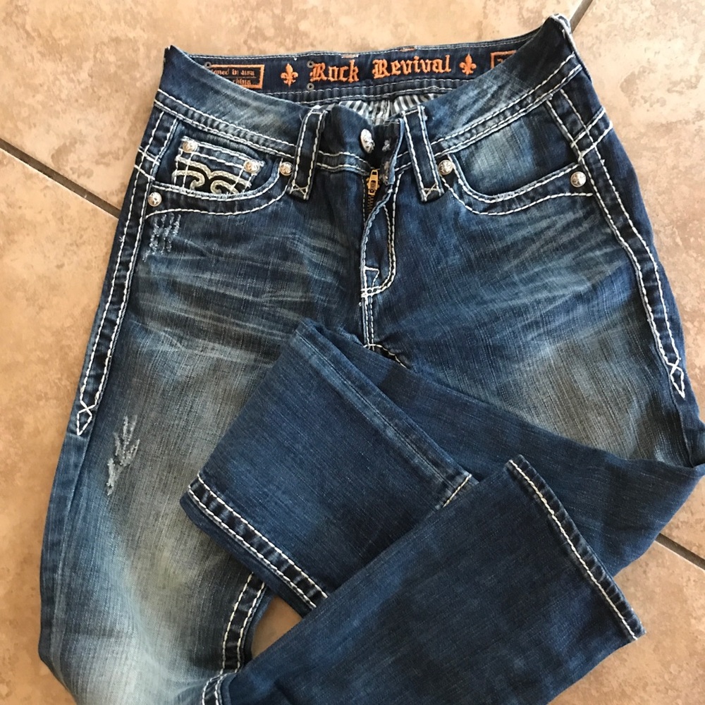 Rock Revival bluebell straight jeans